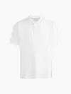 Calvin Klein INSTITUTIONAL COLLAR Erkek Beyaz Polo T-Shirt