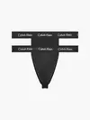 Calvin Klein THONG 2PK Erkek Siyah Slip