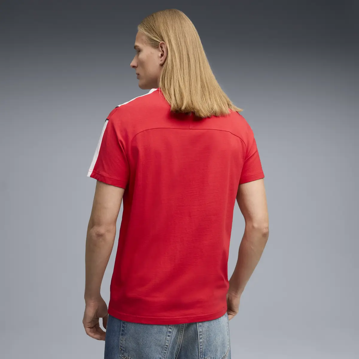 Puma Ferrari MT7 Tee Kırmızı Erkek T-Shirt & Polo