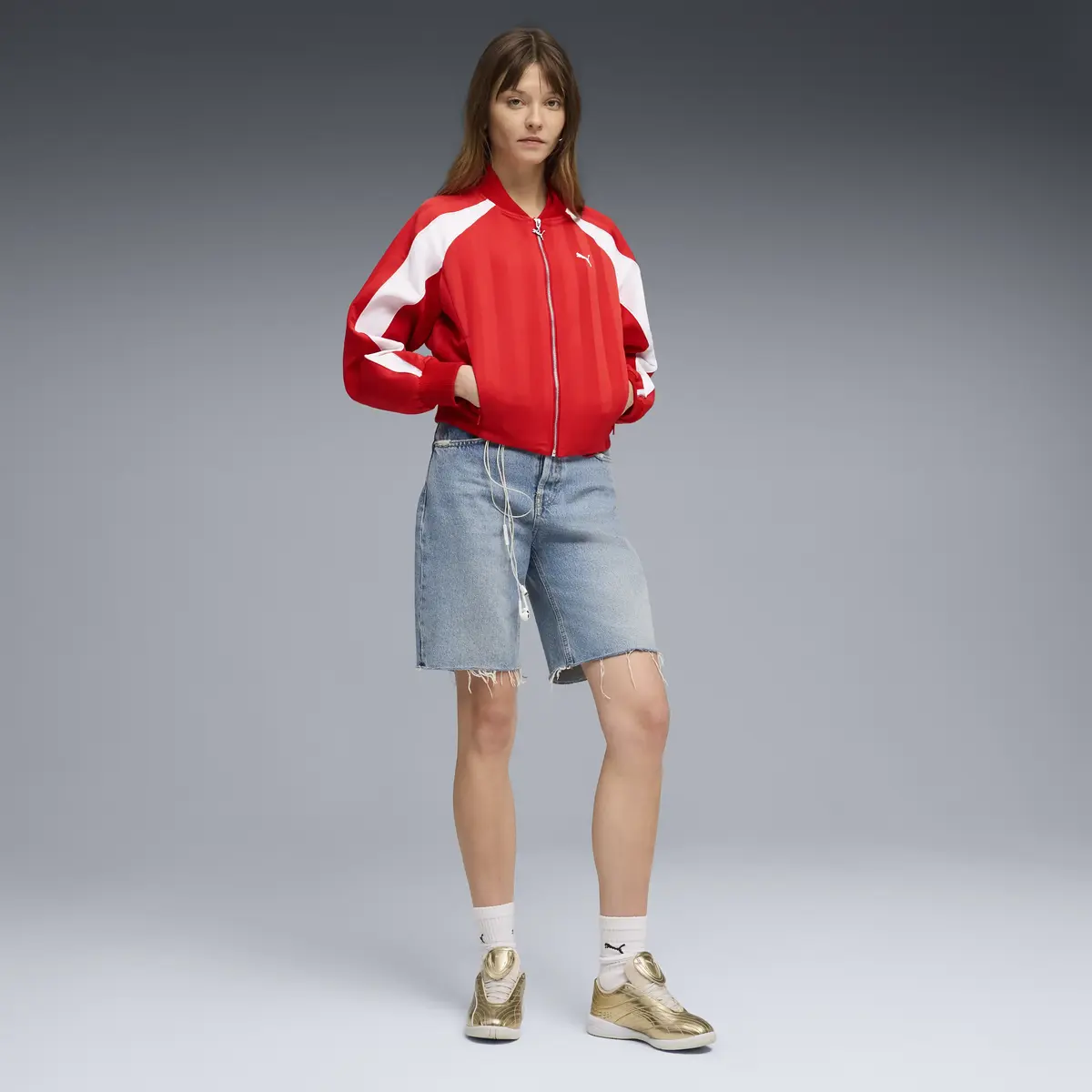 Puma Future Archive Jacket Kırmızı Kadın Ceket
