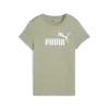 PUMA ESS No. 1 Logo Tee Yeşil Kadın T-shirt