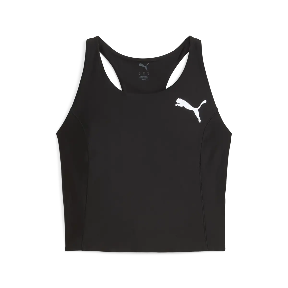 Puma RACEDAY ULTRAFORM CROP Siyah Kadın T-Shirt & Polo