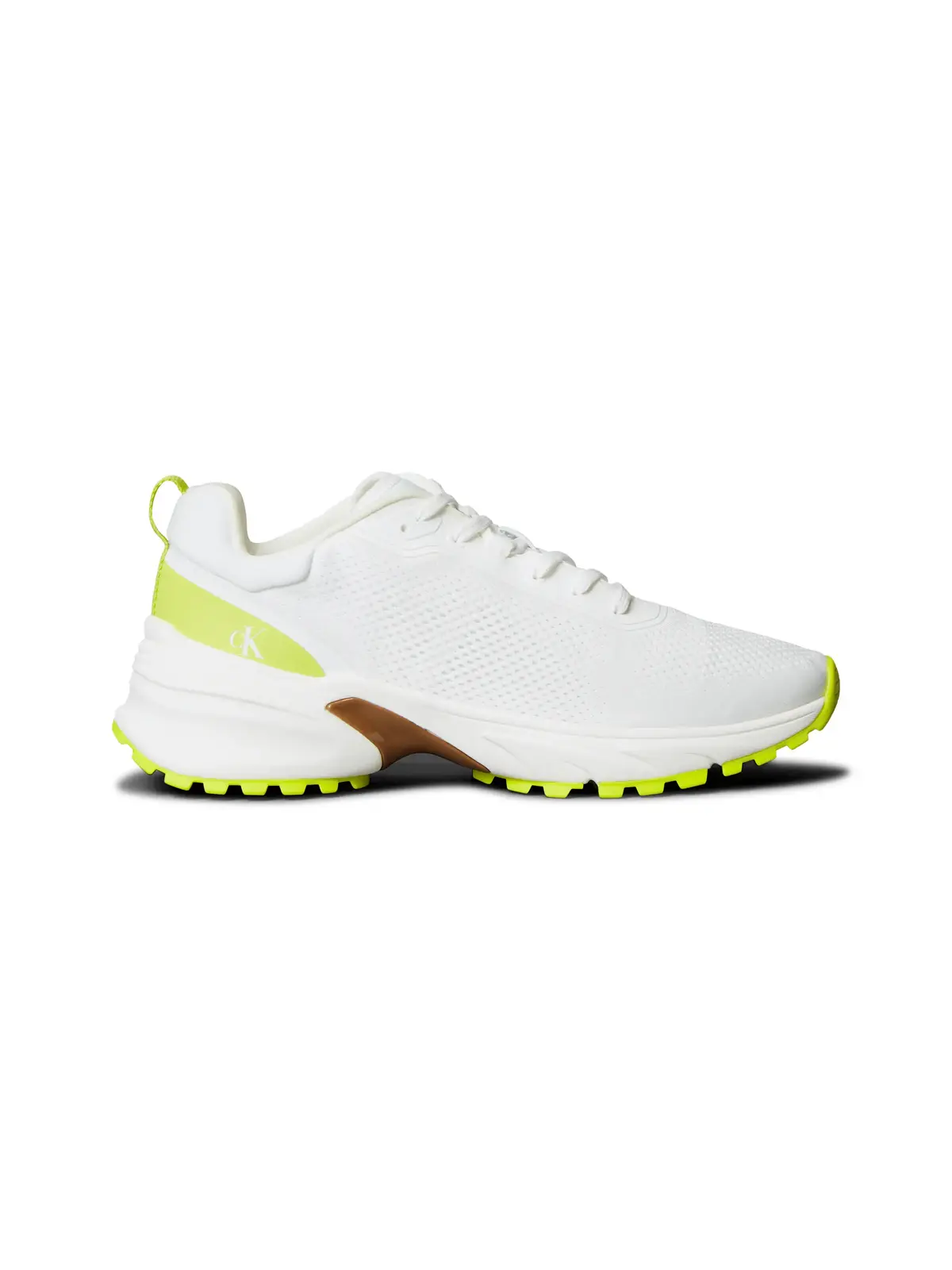 Calvin Klein HIKE RUNNER TECH KNI, 0GD Beyaz Erkek Spor Ayakkabı