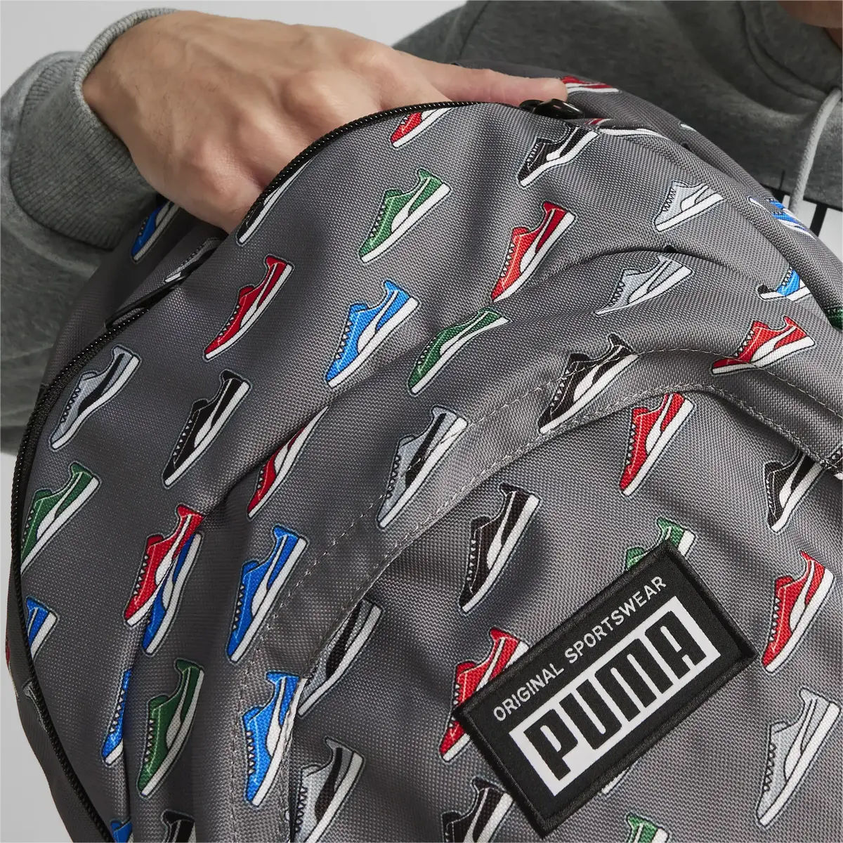 PUMA Academy Backpack Gri Unisex Sırt Çantası