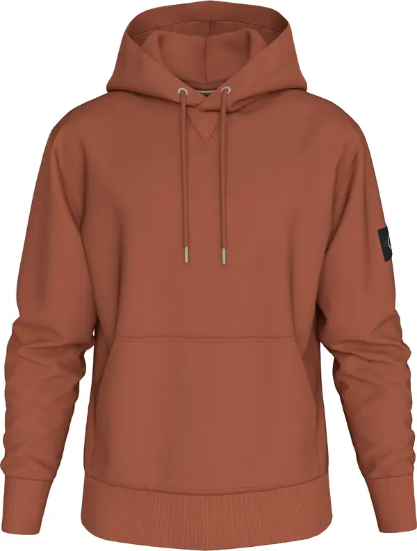 Calvin Klein BADGE HOODIE Turuncu Erkek Hoodie