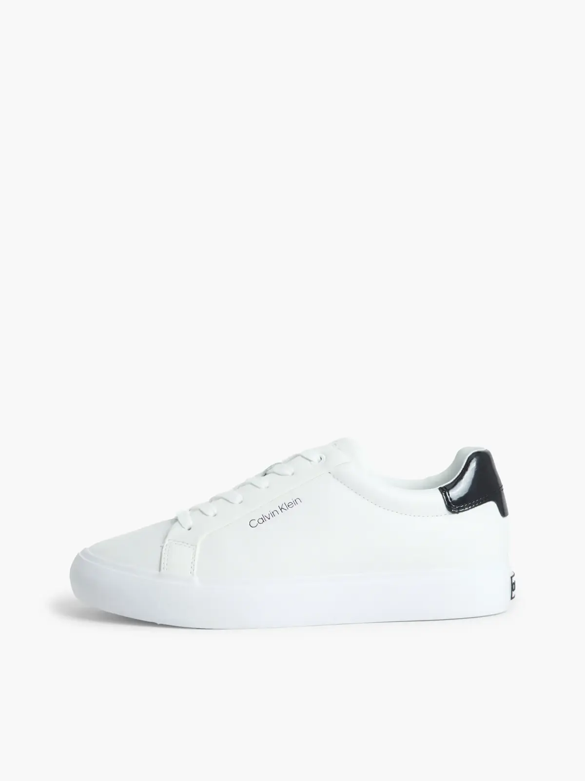 Calvin Klein VULC LACE UP, 0K4 Beyaz Kadın Spor Ayakkabı & Sneaker