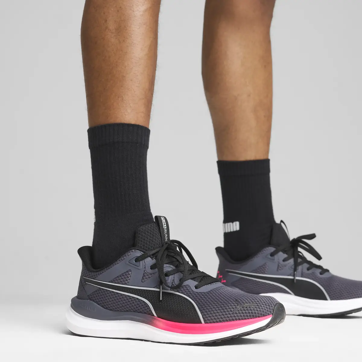 Puma Reflect Lite Gri Unisex Yürüyüş ve Koşu Ayakkabısı