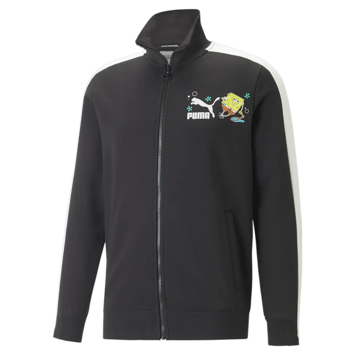 PUMA X SPONGEBOB T7 Jacket Siyah Erkek Ceket