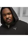 Puma BETTER ESSENTIALS Full-Zip Hoodie TR Siyah Erkek Fermuarlı Ceket