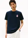 Tommy Hilfiger RWB CREST TEE, DW5 Siyah Erkek T-Shirt & Polo