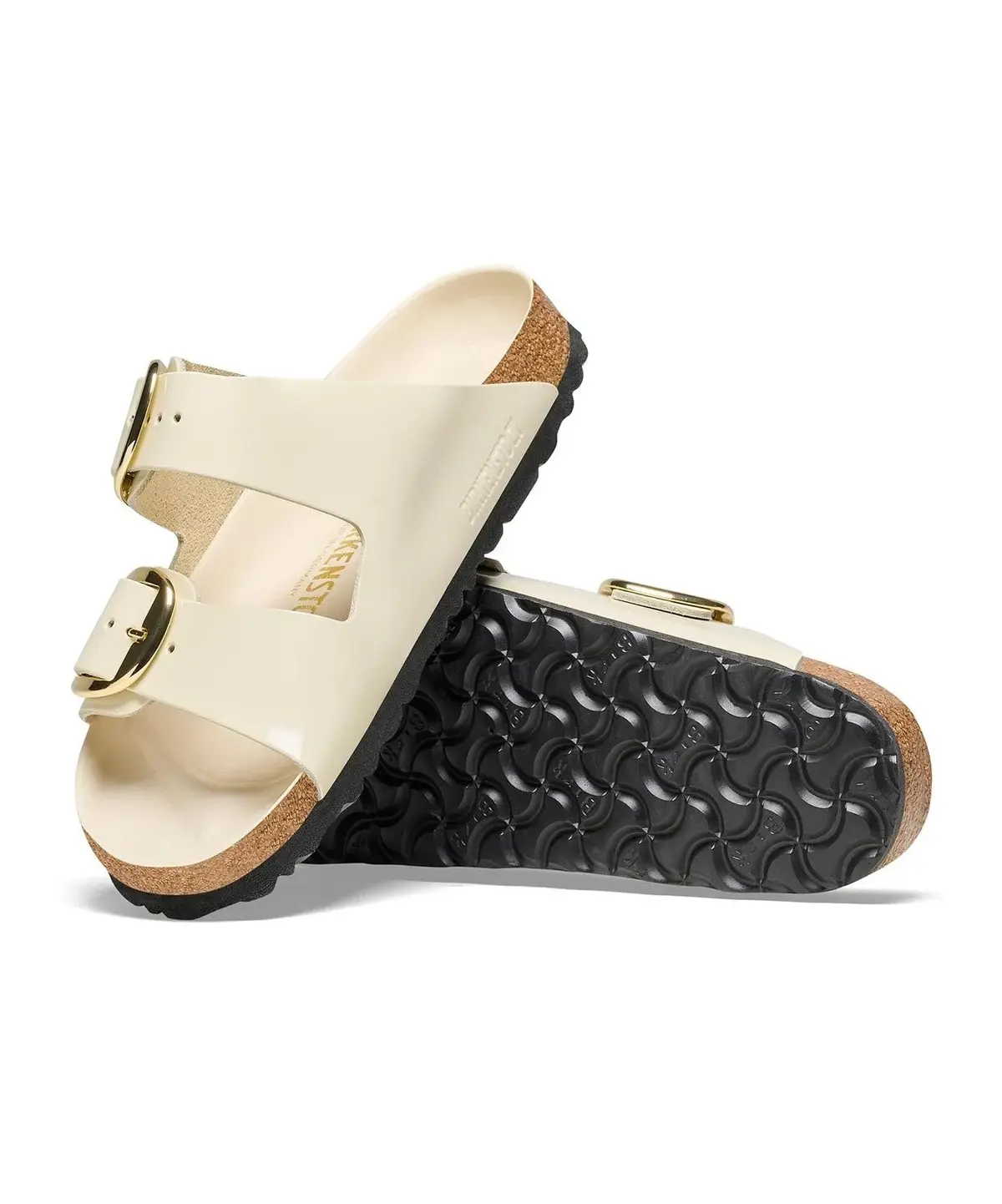 Birkenstock ARIZONA BIG BUCKLE NL HIGH SHINE Bej Kadın Terlik Birkenstock ARIZONA BIG BUCKLE NL HIGH SHINE Bej Kadın Terlik