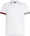 Tommy Hilfiger FLAG CUFF SLIM FIT P, YBR Beyaz Erkek T-Shirt & Polo