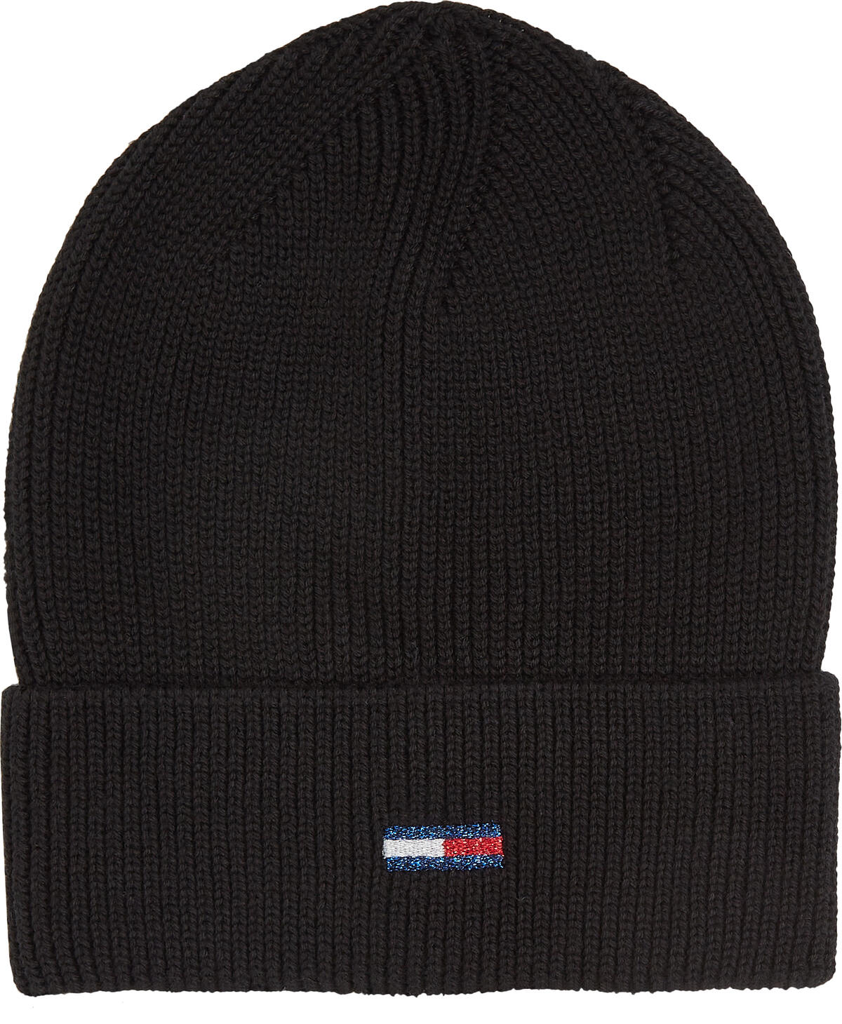 Tommy Hilfiger TJW FLAG BEANIE Kadın Siyah Bere