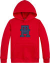 Tommy Hilfiger U MONOGRAM NY HOODIE Erkek Kırmızı Hoodie