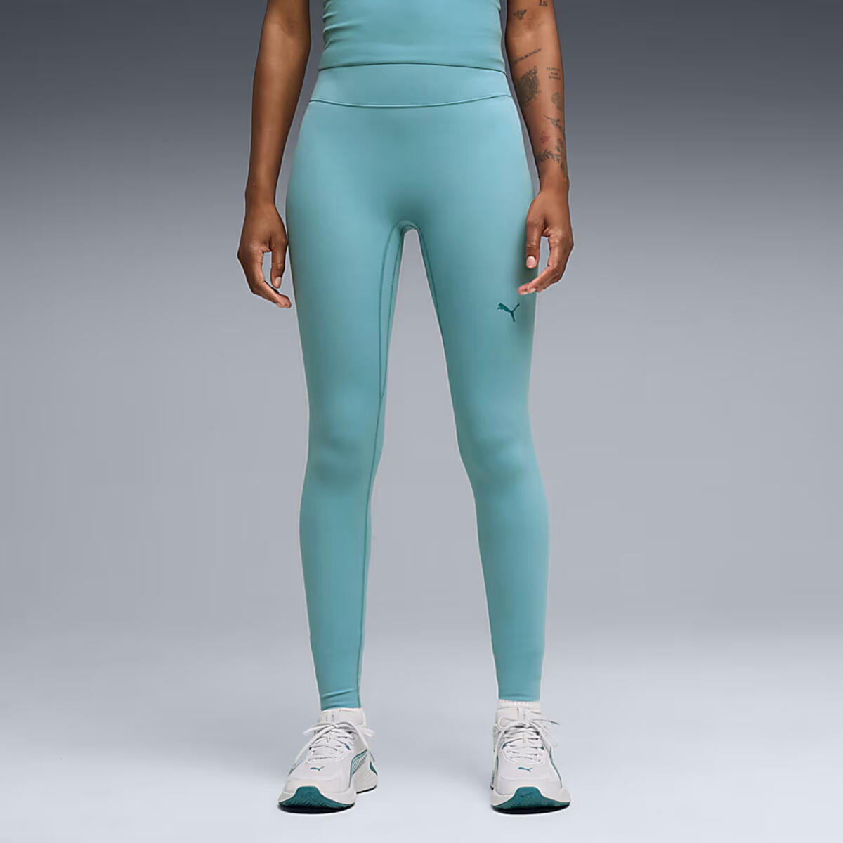 PUMA W SHAPELUXE TIGHT Mavi Kadın Tayt