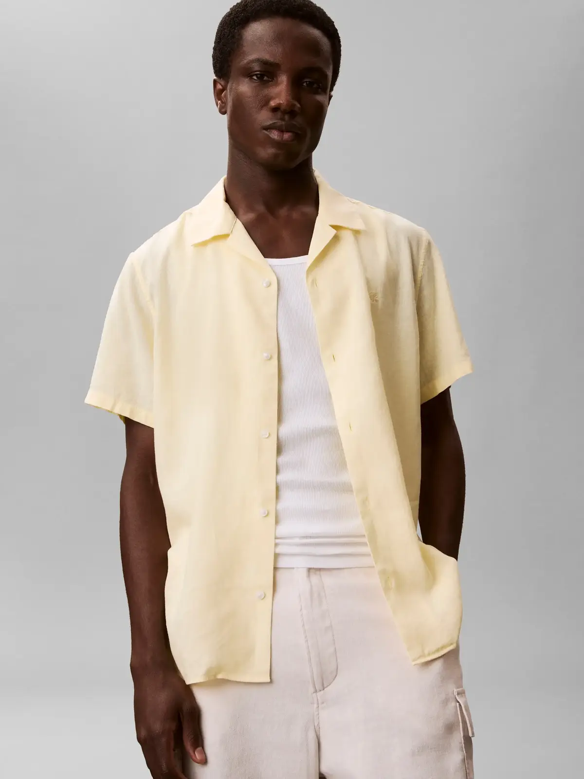 SS CAMP COLLAR SOLID, 41M, L