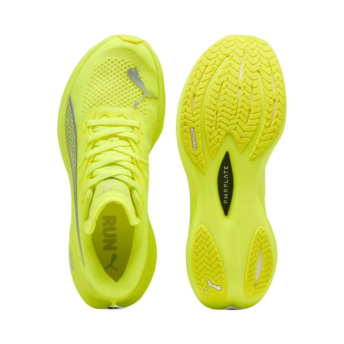 Puma Deviate NITRO  3 Wns Sarı Kadın Yürüyüş ve Koşu Ayakkabısı