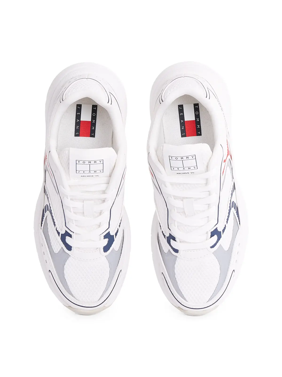 Tommy Hilfiger ARCHIVE'25 Beyaz Kadın Spor Ayakkabı & Sneaker