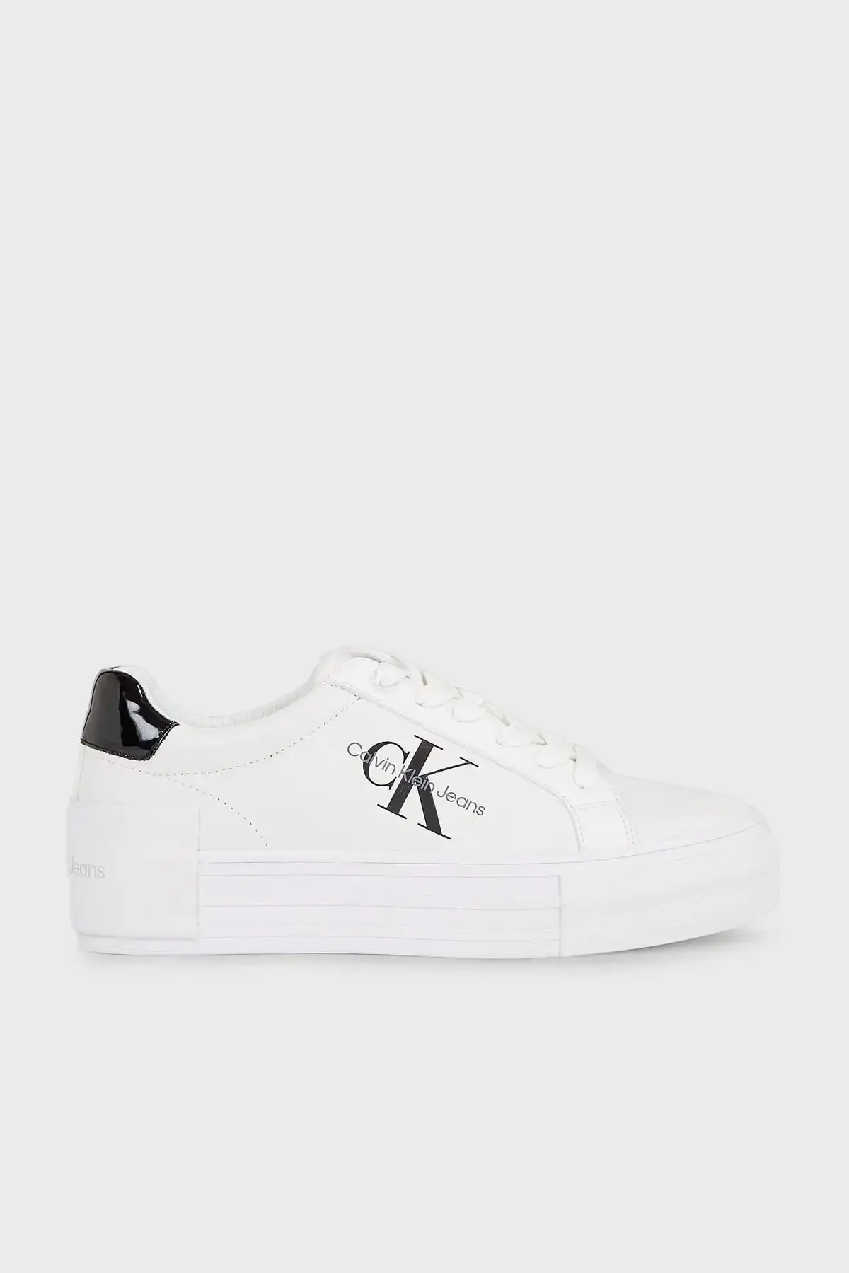 Calvin Klein BOLD VULC FLATF LOW Beyaz Kadın Günlük Spor Ayakkabı