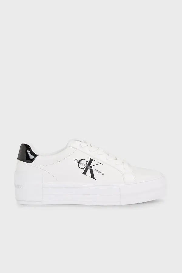 Calvin Klein BOLD VULC FLATF LOW Beyaz Kadın Günlük Spor Ayakkabı
