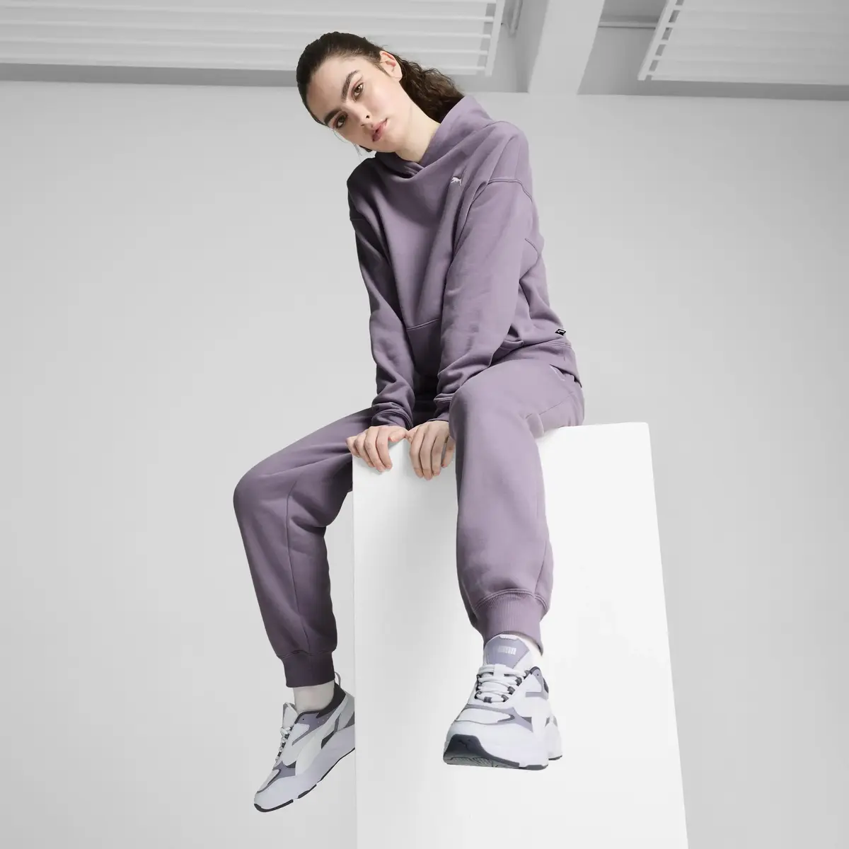 Puma Cassia Gri Kadın Günlük Spor Ayakkabı