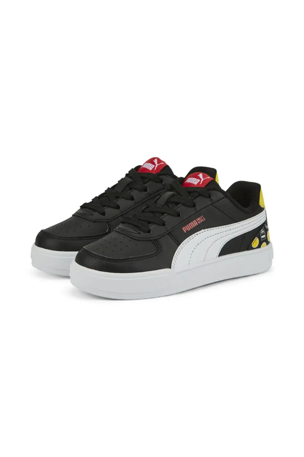 Puma Caven Smıleyworld Ps Siyah Çocuk Çocuk Günlük Spor Ayakkabı