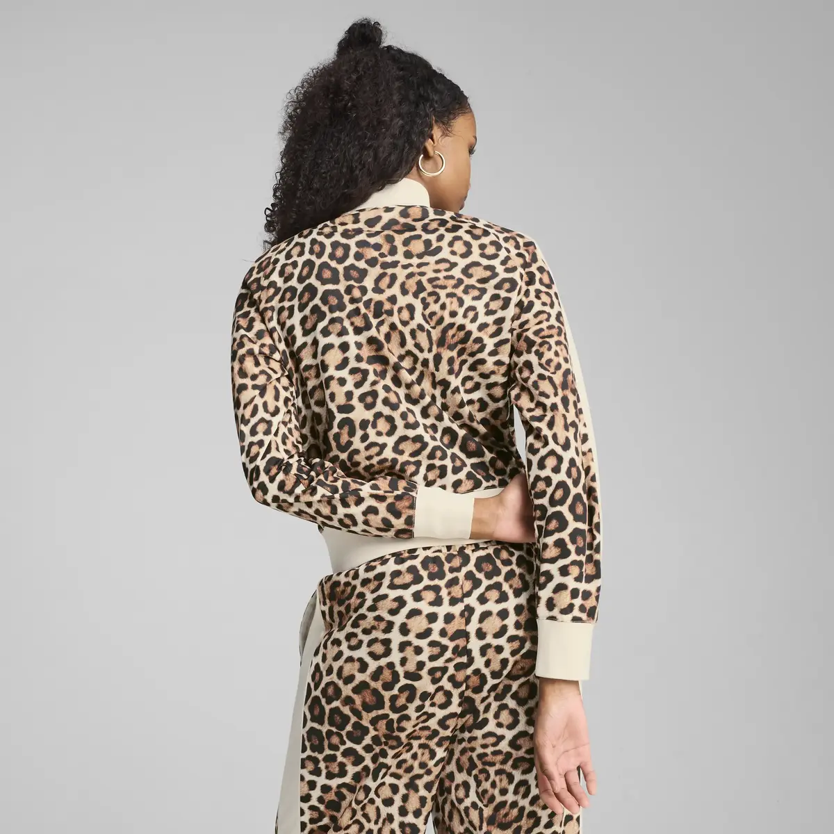 Puma T7 LEO LUXE AOP Track Jacket Kadın Eşofman Altı