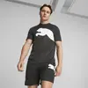 Puma Train All Day Big CAT Tee Siyah Erkek Performans T-Shirt
