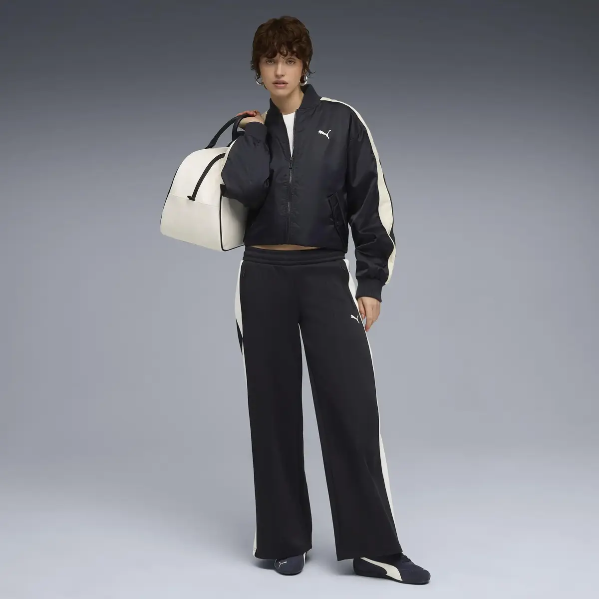 Puma T7 Low Rise Track Pants Lacivert Kadın Eşofman Altı