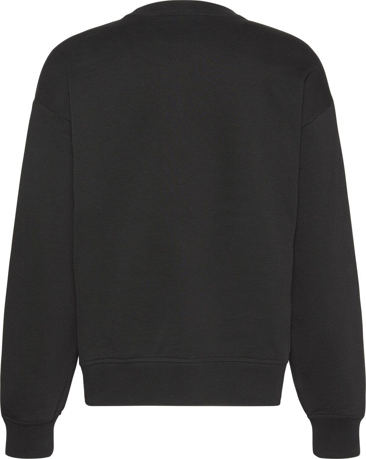 Calvin Klein LS MONOLOGO FRENCH TERRY RLXD CN Siyah Kadın Sweatshirt Calvin Klein LS MONOLOGO FRENCH TERRY RLXD CN Siyah Kadın Sweatshirt