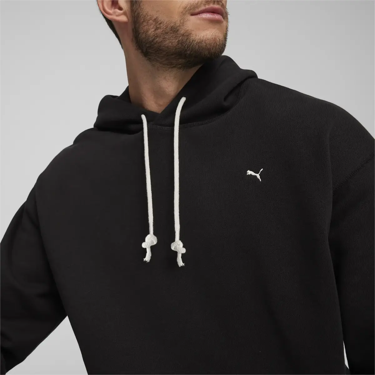 Puma MMQ Hoodie Siyah Erkek Sweatshirt