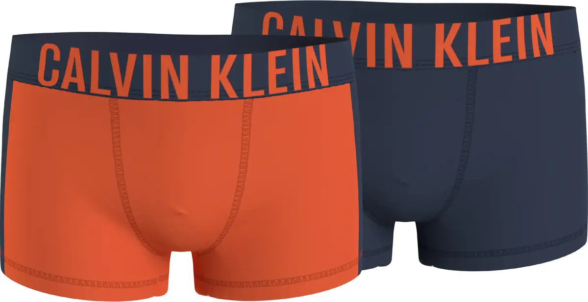 Calvin Klein 2PK TRUNK Erkek Turuncu Boxer Set