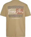 Tommy Hilfiger TJM REG VINTAGE DNA Erkek Sarı T-Shirt