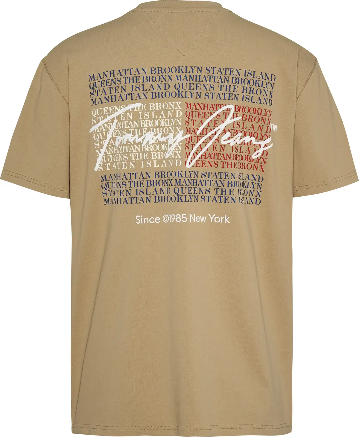 Tommy Hilfiger TJM REG VINTAGE DNA Erkek Sarı T-Shirt