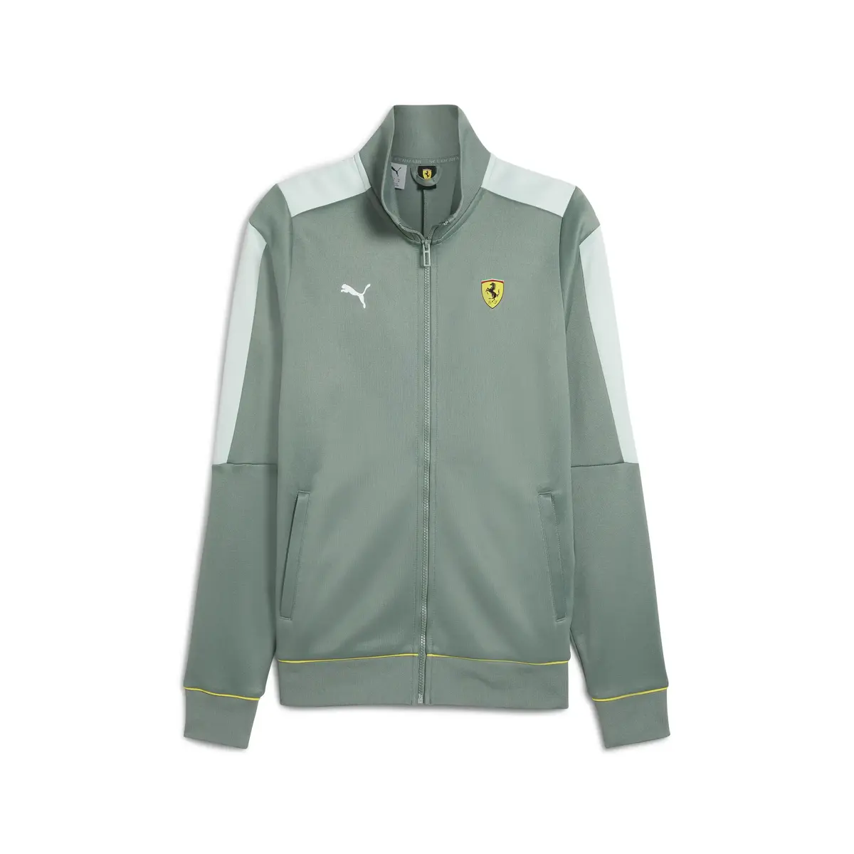 PUMA Ferrari Race MT7 Jacket Yeşil Erkek Ceket