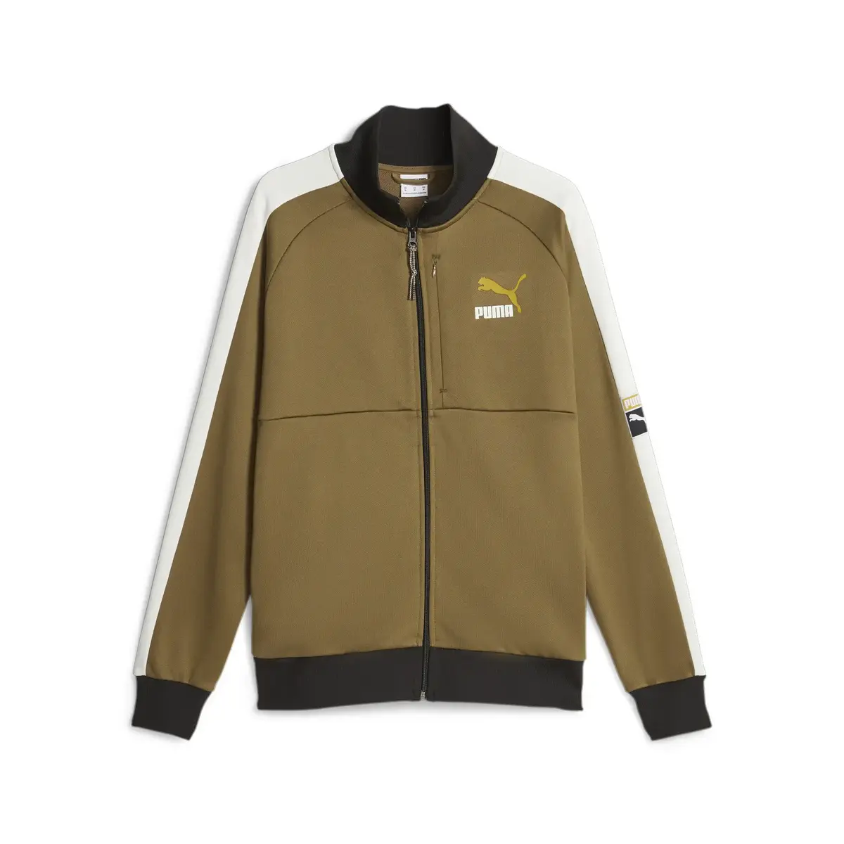 Puma T7 Track Jacket Kahverengi Erkek Fermuarlı Ceket