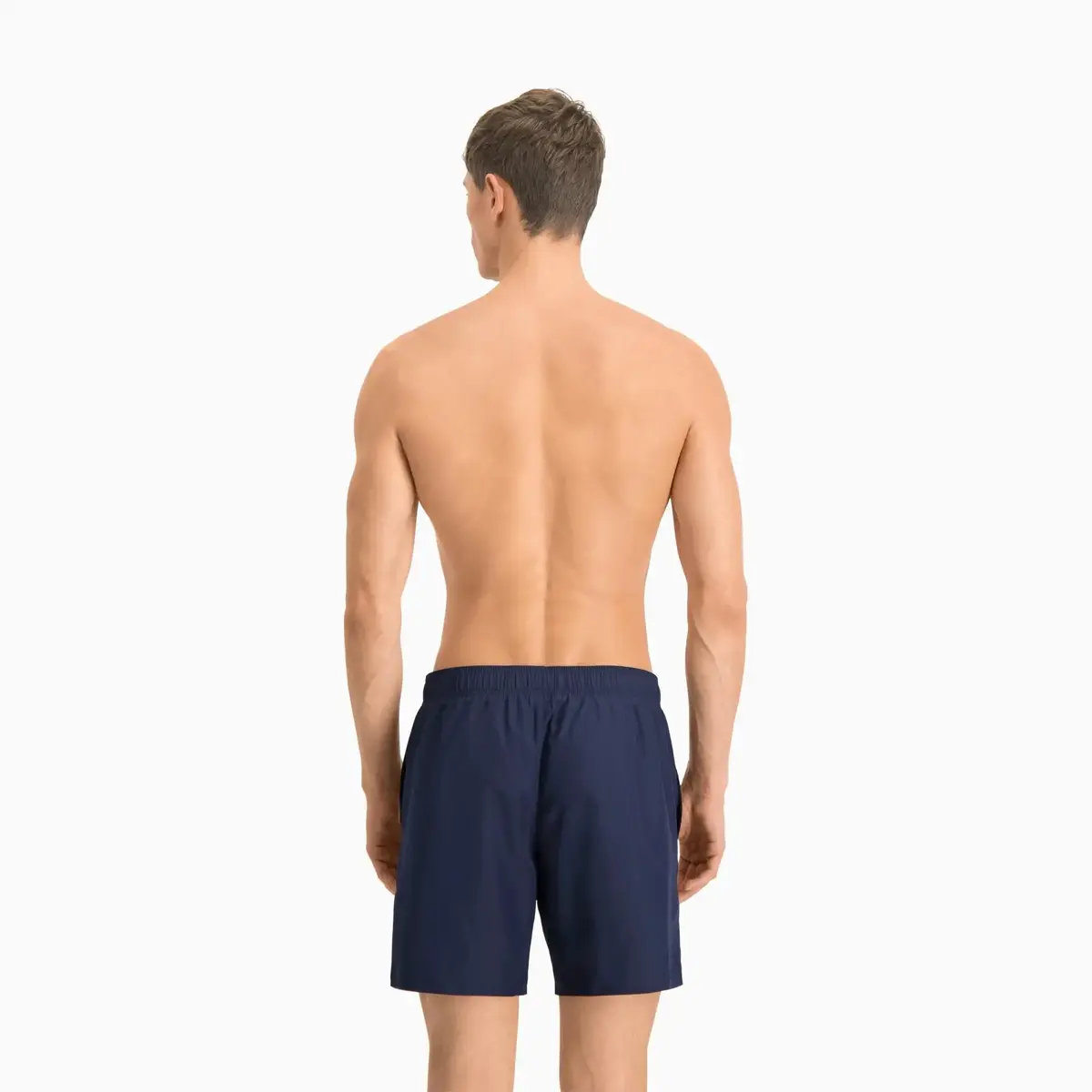 Puma Swim Men Mıd Shorts 1P Navy Lacivert Erkek Şort