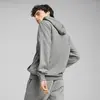 Puma ESS Full-Zip Hoodie Gri Erkek Hoodie