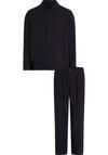 Calvin Klein L/S BUTTON DOWN PANT, UB1 Siyah Erkek Eşofman Takımı
