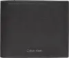 Calvin Klein SAFFIANO EW BILLFOLD, UB1 Siyah Erkek Çanta & Cüzdan