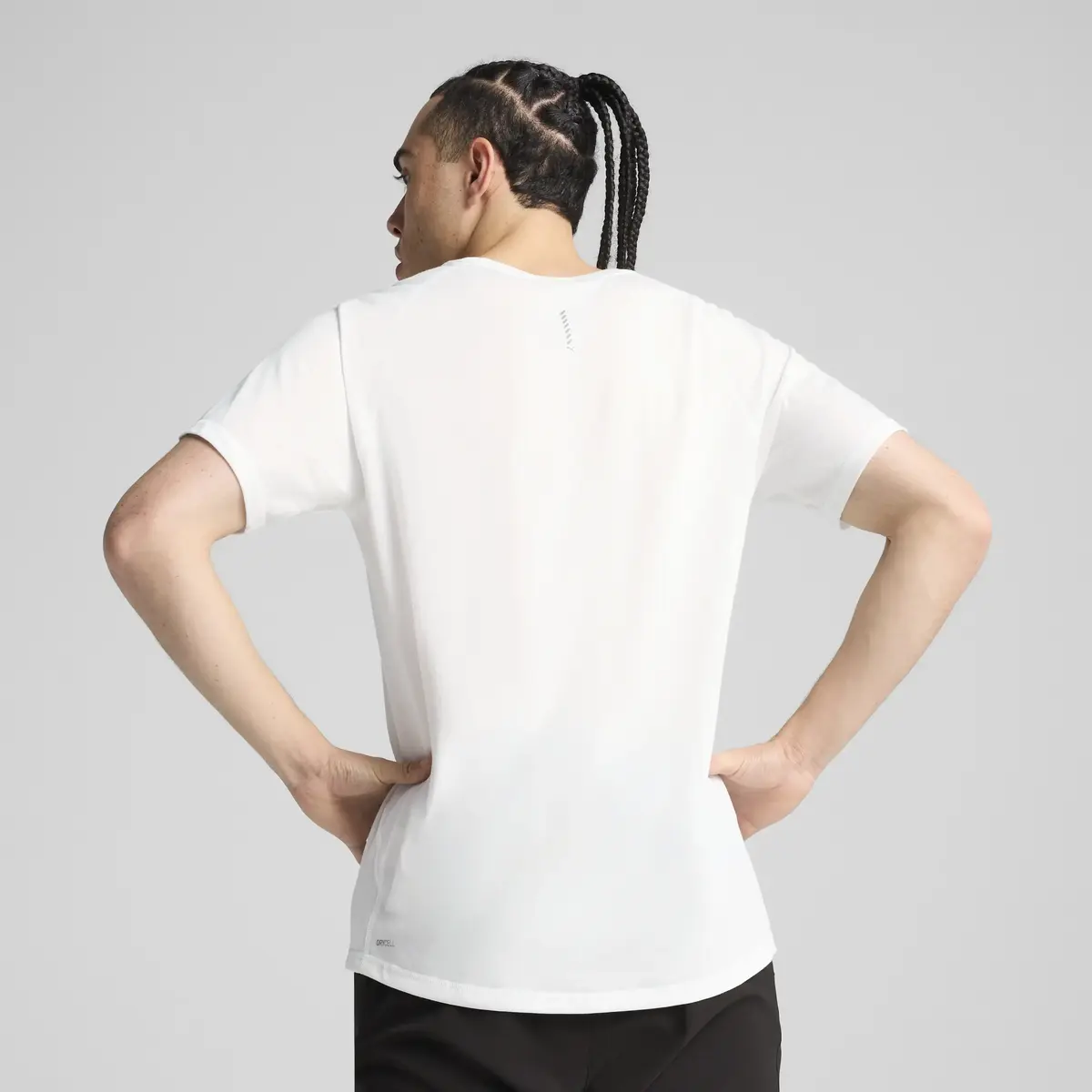 PUMA RUN VELOCITY TEE TRI-BLEND Beyaz Erkek T-Shirt