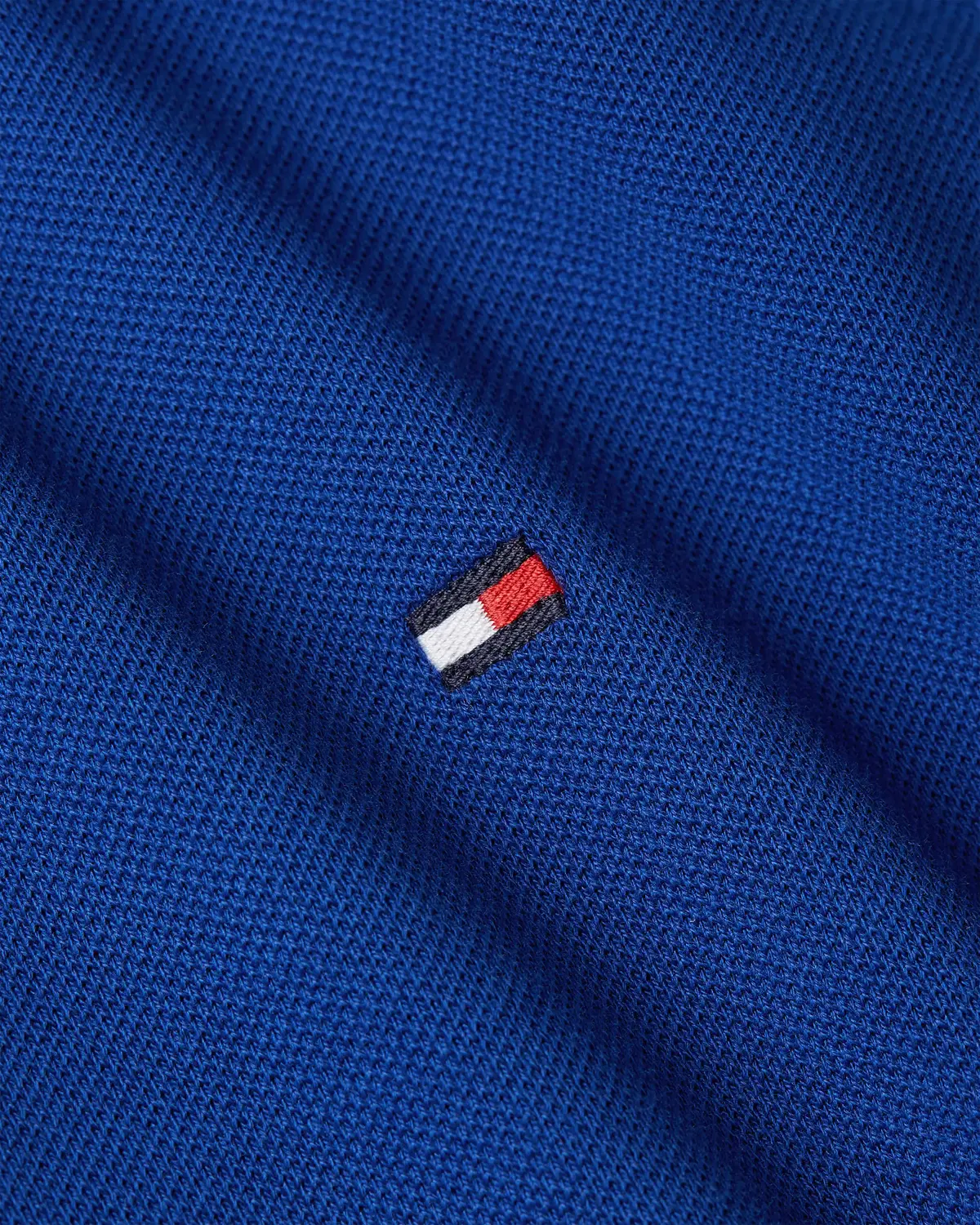 Tommy Hilfiger FLAG CUFF SLIM FIT P, D03 Lacivert Erkek T-Shirt & Polo