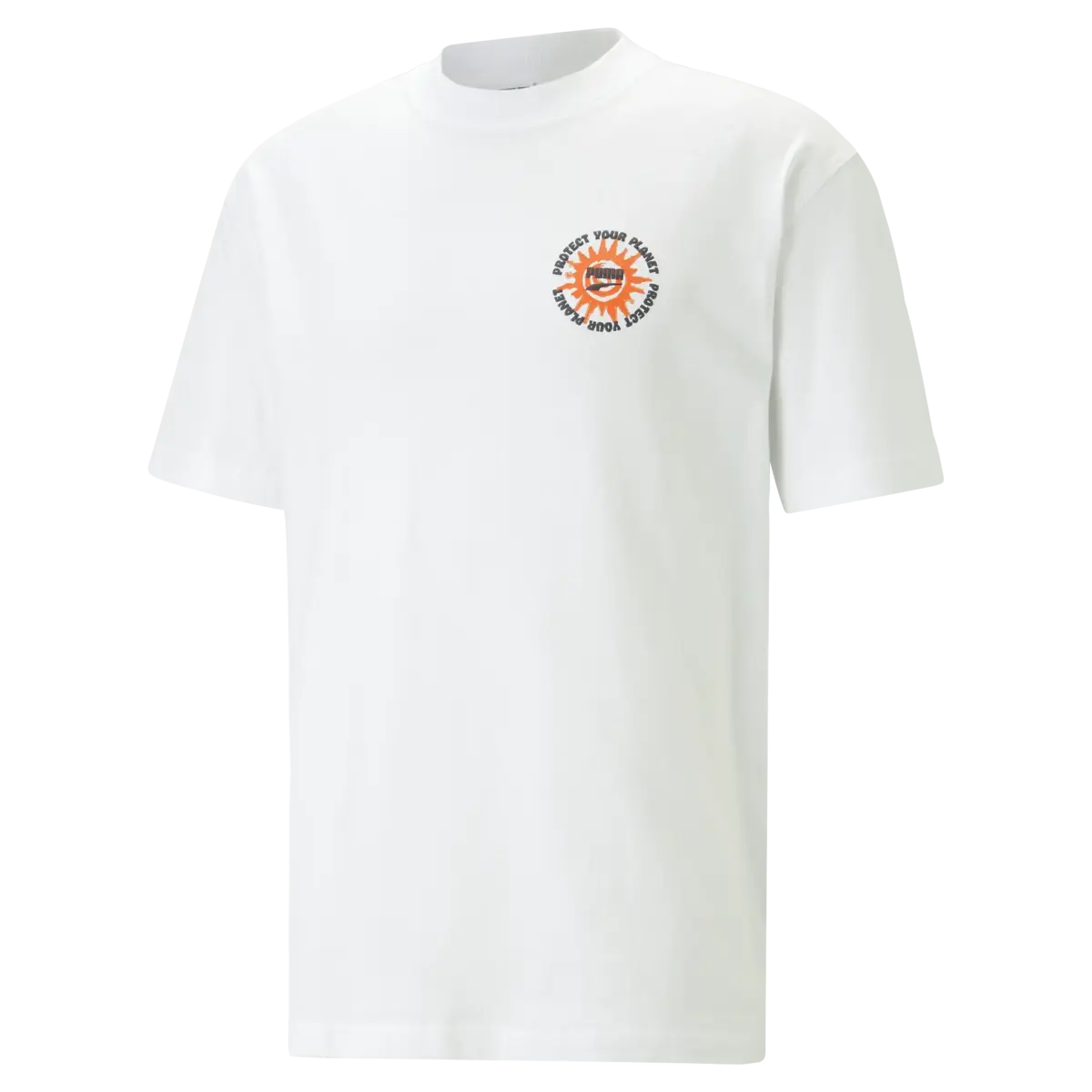 Puma DOWNTOWN Graphic Tee Beyaz Erkek T-Shirt