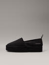 Calvin Klein PLATFORM ESPADRILLE Kadın Siyah Ayakkabı