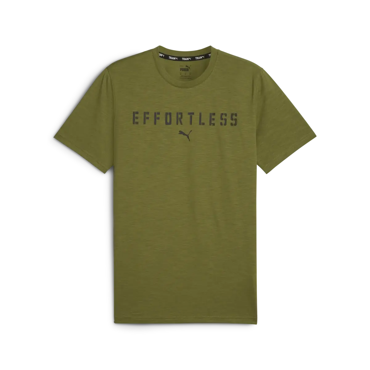 Puma MEN"S GRAPHIC SLOGAN TEE Q1 Yeşil Erkek T-Shirt