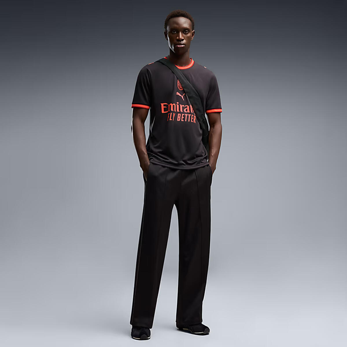 PUMA ACM Third Jersey Replica Gri Erkek Forma