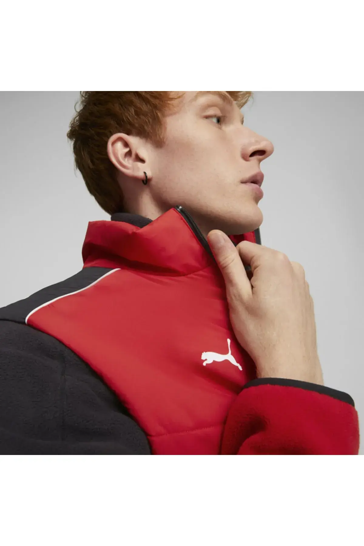 Puma Ferrari Race Padded Vest Kırmızı Erkek Şişme Yelek