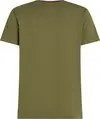 Tommy Hilfiger BADGE S/S TEE Erkek Yeşil T-Shirt