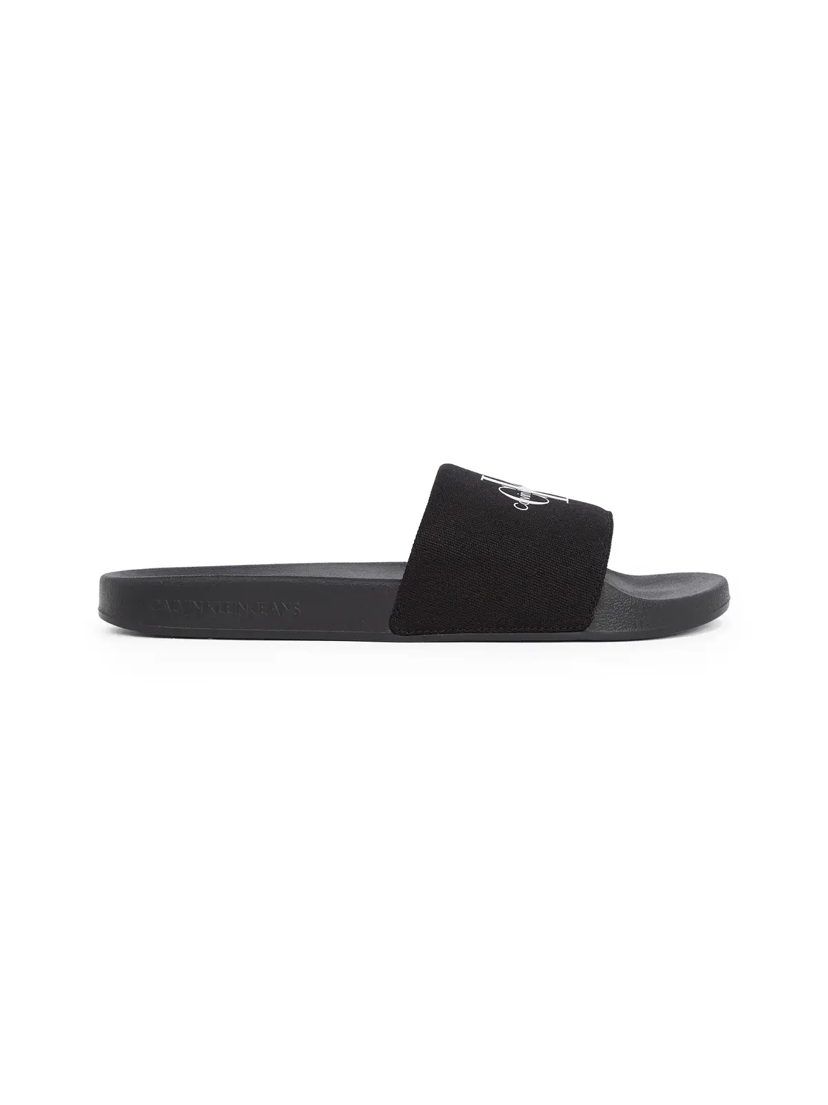 Calvin Klein SLIDE MONOGRAM CV Siyah Terlik