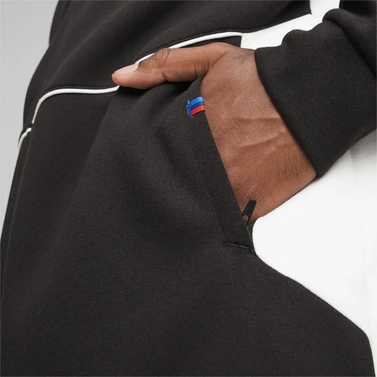 Puma BMW MMS Hooded Sweat Jacket Siyah Erkek Sweat Ceket
